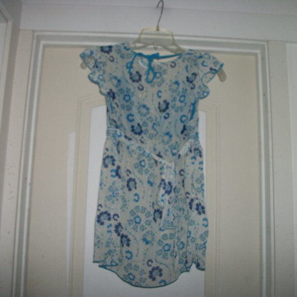 Balletcore COQUETTE AESTHETIC ROMANTIC FLORALS SEMI SHEER FEMME TOP 11/13 - Picture 4 of 5